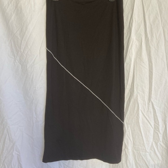 Reformation Lydia Knit Two Piece Pencil Skirt and Tank Top in Black Size Large - Picture 3 of 16